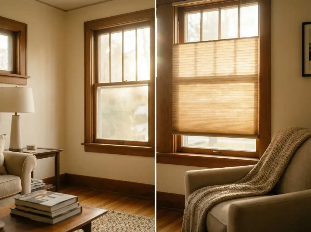 Cellular Shades and R-Value: What the Numbers Mean for McCordsville Homes