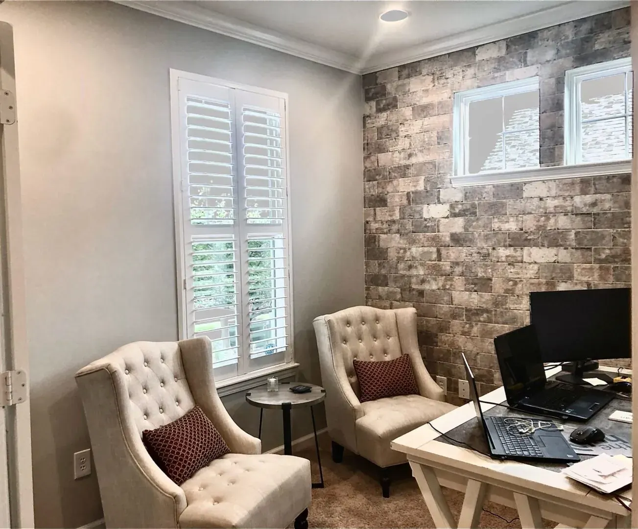 Cellular shades in a McCordsville living room